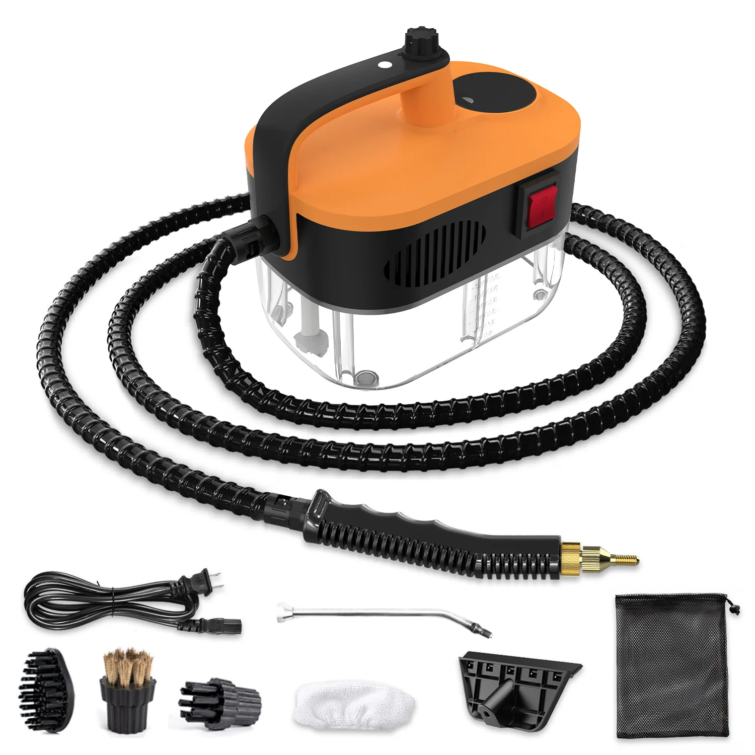 20252500w High Pressure Handheld Steam Cleaner Floor and Wall Steam Cleaner
