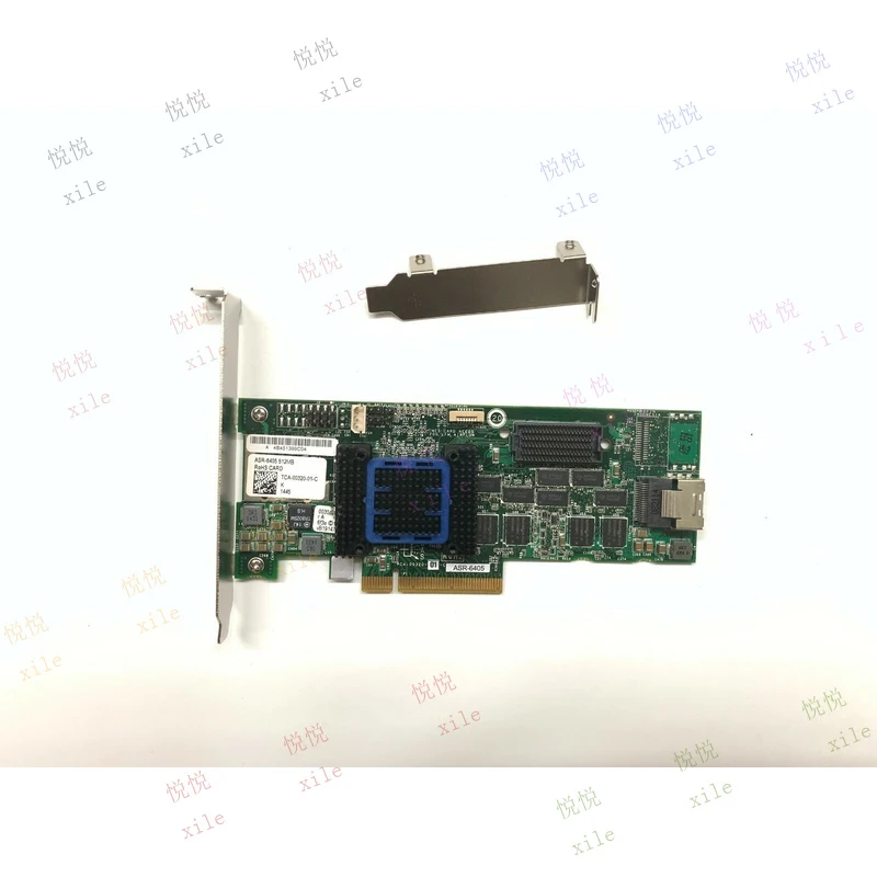 L+  For Adaptec ASR-6405 512MB RAID Controller Card PCIe x8 SAS 2.0 Raid Controller