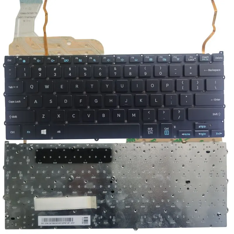 New Backlit US Keyboard For Samsung NP940X3G NP940X3F 940X3G 940X3F English Black