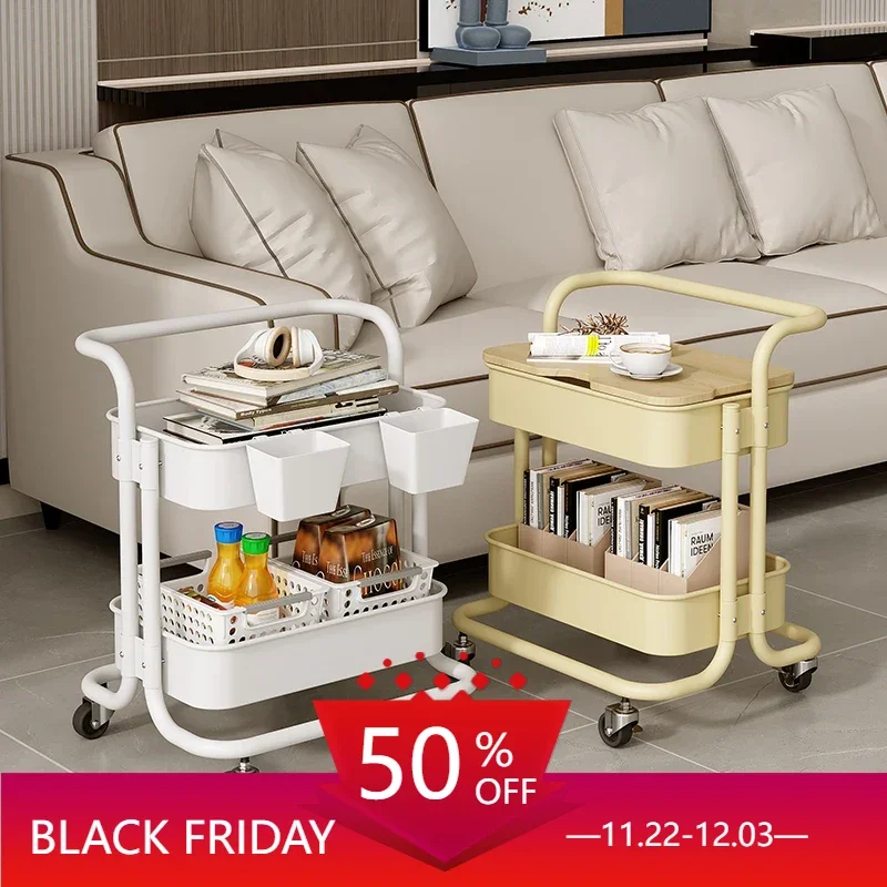 Medical Makeup Salon Trolley Manicure Tattoo Hospitality Drink Salon Trolley with Wheels Muebles Peluqueria Salon Furniture Fg19