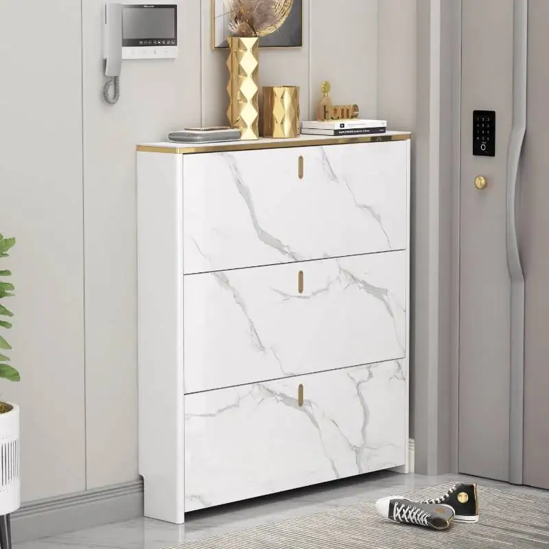 

Light luxury imitation shoe cabinet household door tipping bucket modern simple door entrance hall cabinet Muebles Para Hogar
