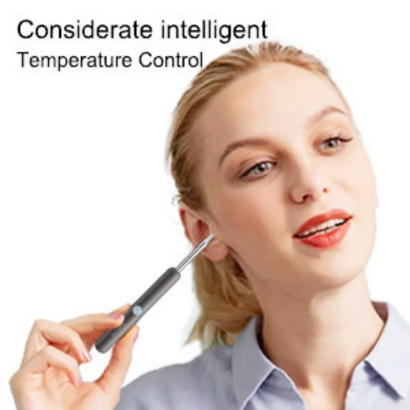 Ear Cleaner Visual Ear Picking Tool with Camera Phone LED Light Wireless Otoscope Smart Ear Cleaning Set