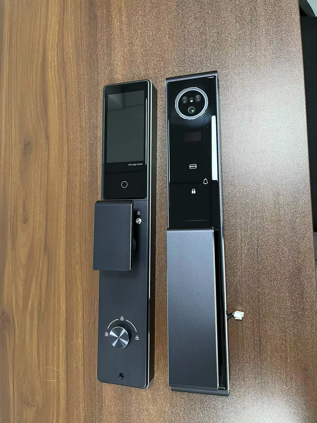 July008 JZ2 Pro Palm Vein Tuya Wifi 3D Face Recognition Fingerprint Full-Automatical Smart Home Security Lock Touch Screen Door