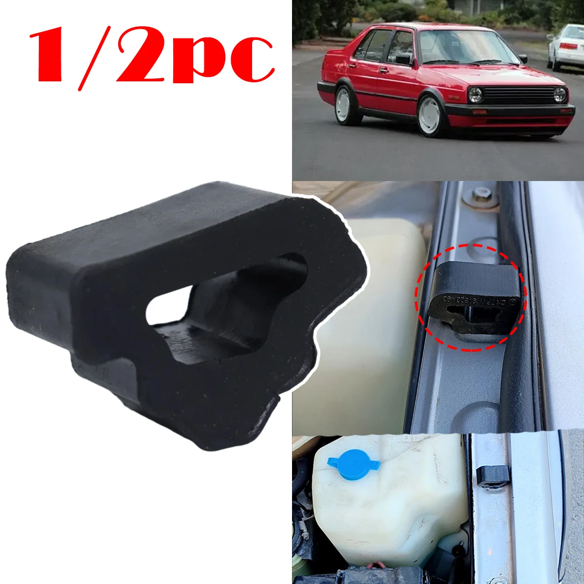 

Engine Cover Bonnet Wing Guide Rubber For VW Golf Mk2 USA Hood Stop Buffer Triangle Damping Block Pad Cushion 85-92 Spare Parts