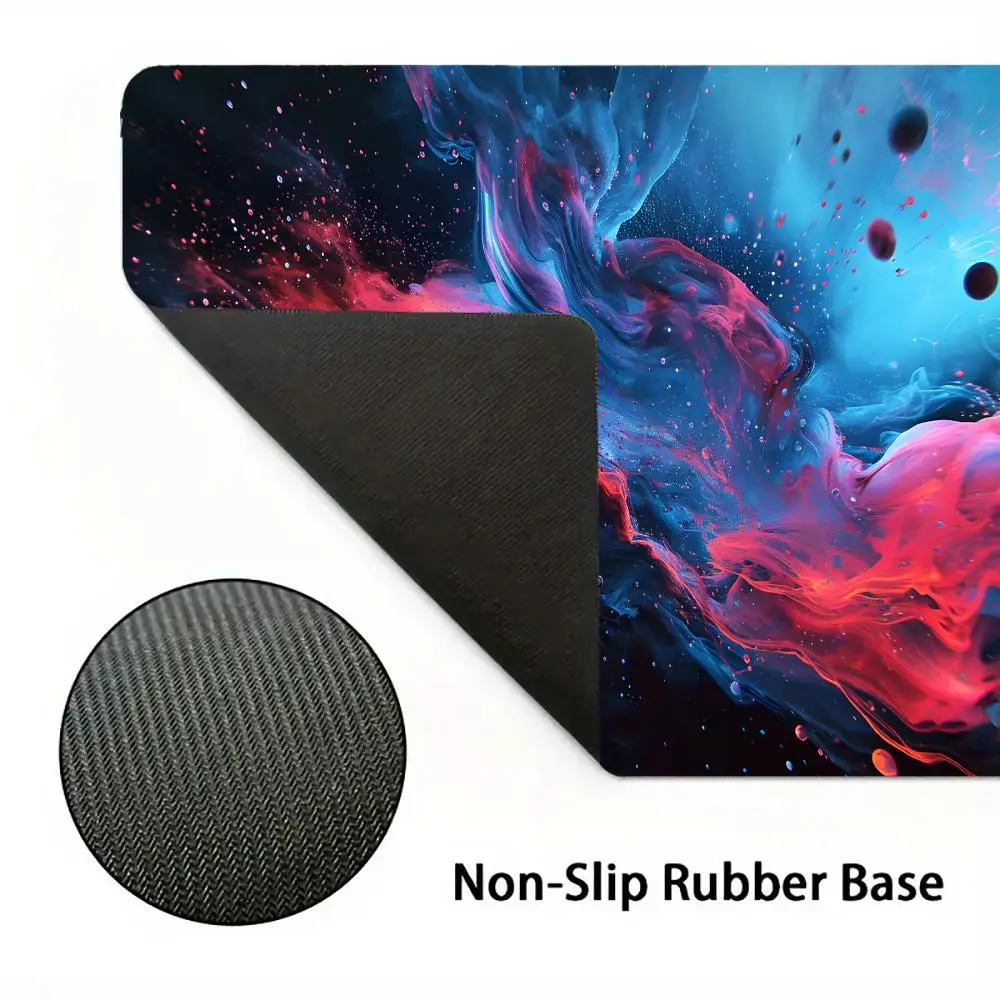 Colorful Art Mouse Pad Game Rug Gaming Non-slip Seamed Edge Mousepads Laptop Desk Accessory Aesthetic Tablet Mat Mini PC Playmat
