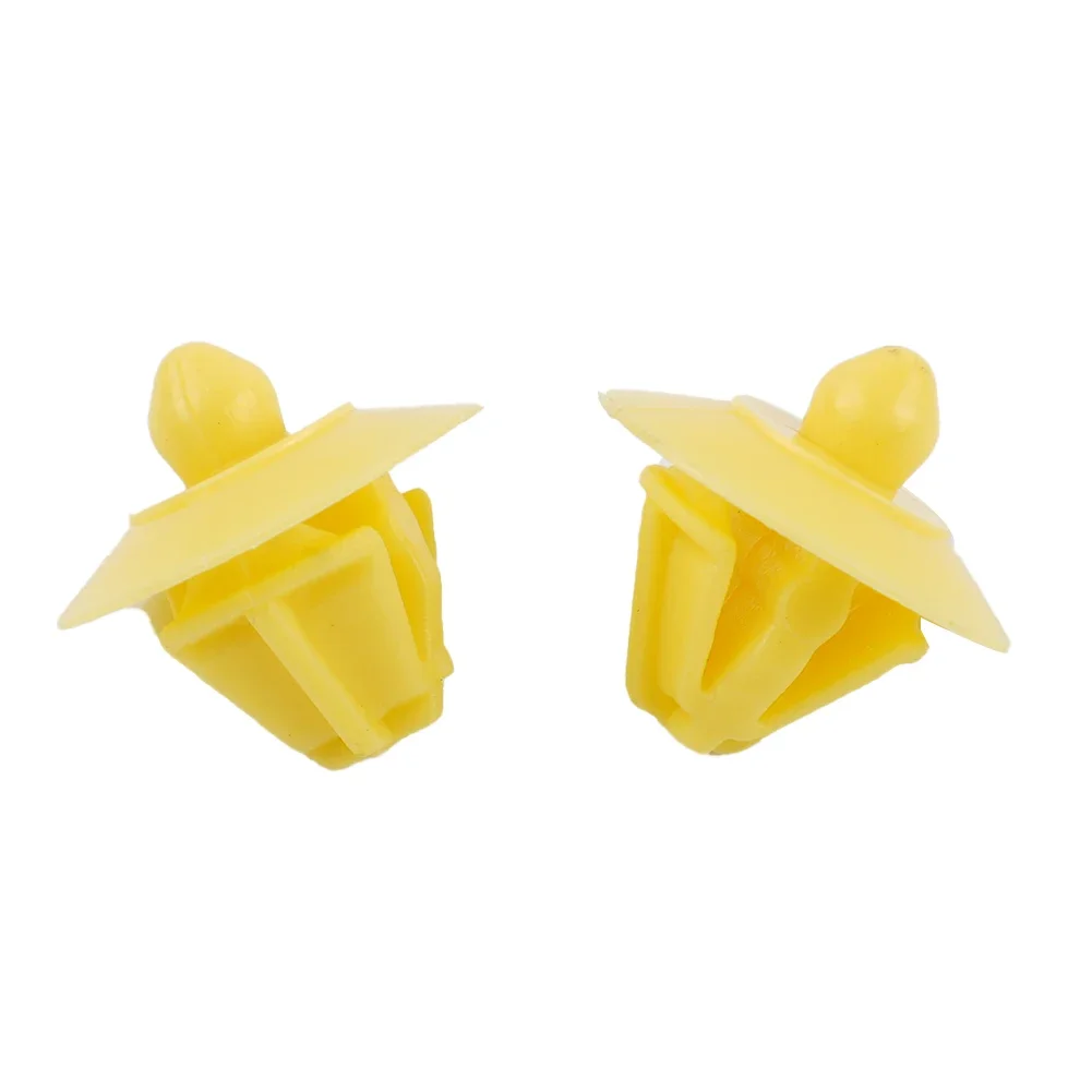 

Fixed Buckle Clips Skirt Clips White And Yellow 100X Door Inner Door Lining Plastic Rover Side Lining Skirt New