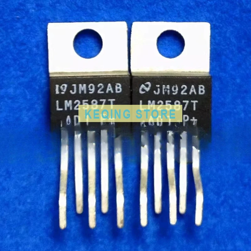 10PCS Used+Not NEW+Send after Measure LM2587T-ADJ LM2587 original word disassembly machine, good test, quality assurance