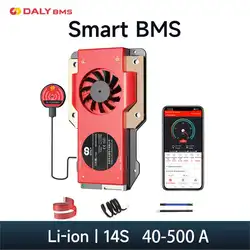 Daly BMS Smart BMS14S 48V Li-ion 40A 60A 100A 150A 200A 250A 300A 400A 500A Bluetooth 18650 Battery With Balance E-bike