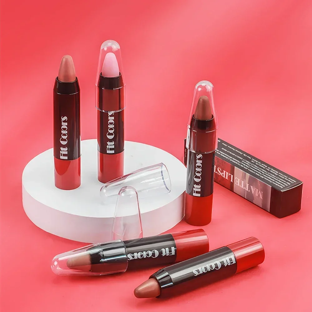 Matte Bruine Lip Liner Potlood Lip Overzicht Contouren Blijvende Waterdichte Lippenstift Krijt Pigmenten Hydraterende Lippenbalsem Cosmetica