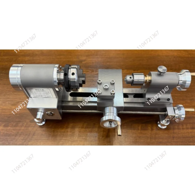 Micro Lathe, Chuck Diameter 50mm Through Hole 9mm, 330x150x120mm, Mini Lathe