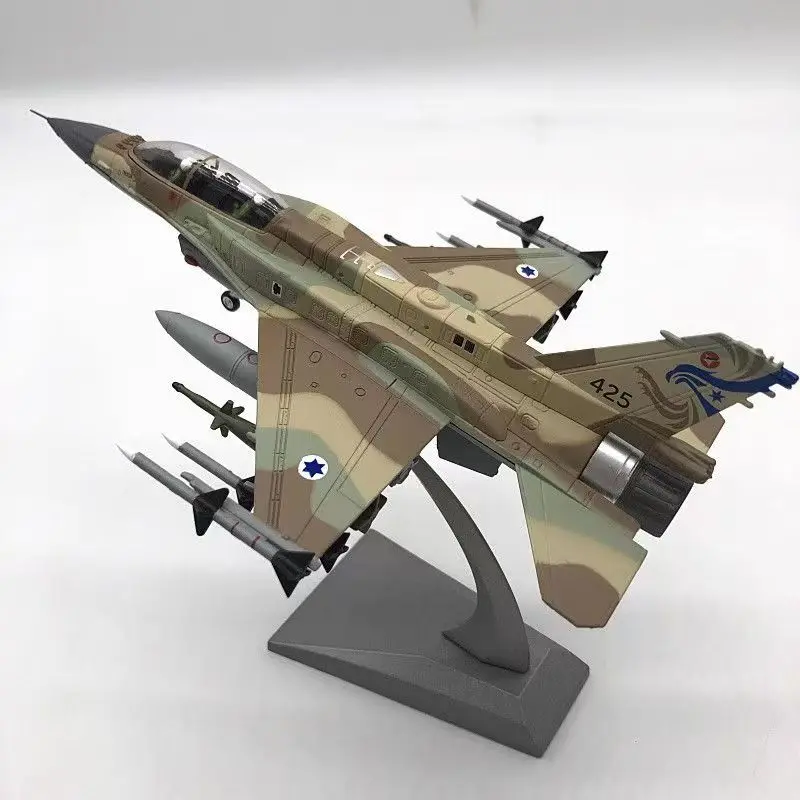 

Литой под давлением масштаб 1:72 Израиль ВВС F-16I Штурмофайер из сплава модель самолета Коллекционная игрушка в подарок сувенир дисплей орнамент