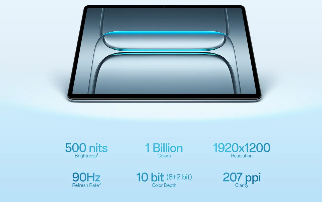 Global Version OnePlus Pad Lite Tablet 11-inch 90Hz Eye Care Display 9340 mAh Super-Large Battery MediaTek Helio G100