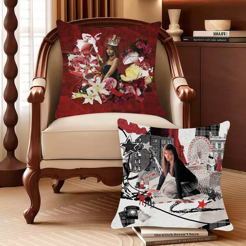 

P-PinkPantheress Fancy That Pillow Case Decor Protective Covers Comfortable Soft For Sofa Living Room Home Office