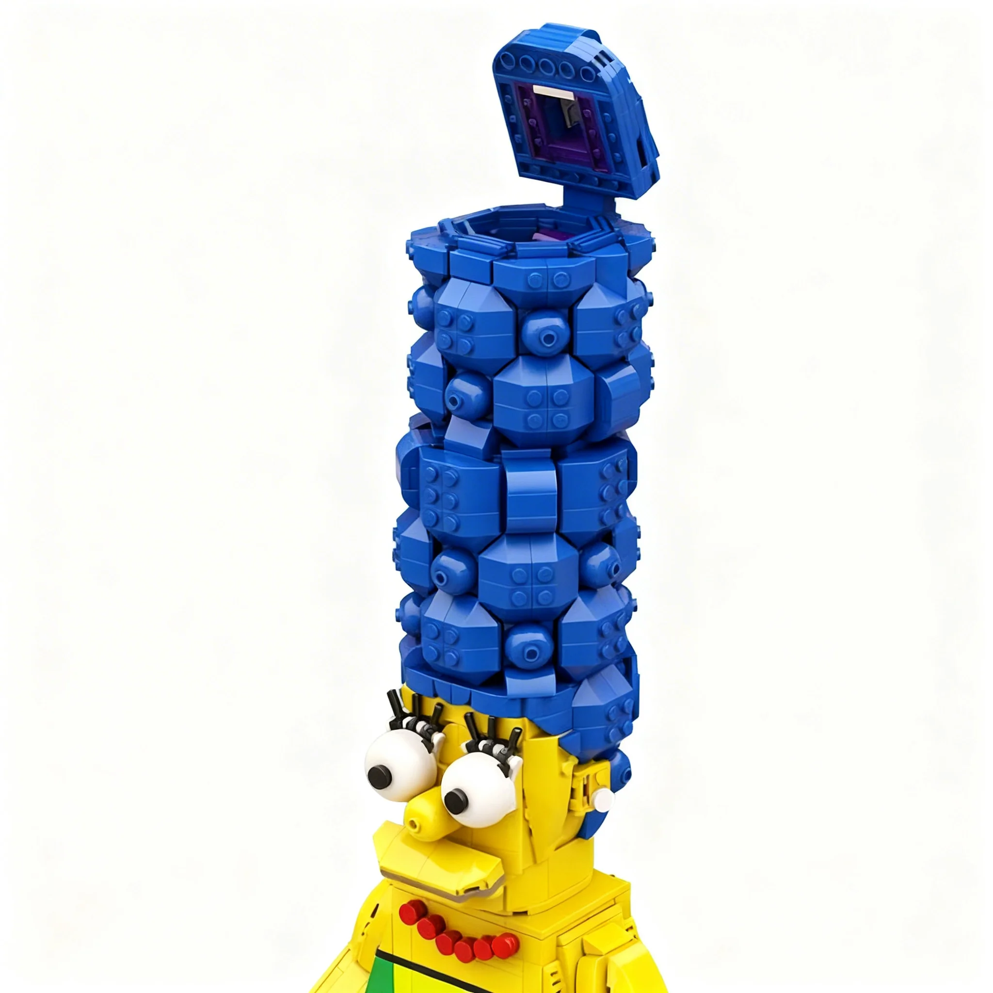 1256pcs MOC Upscaled Mini Figure Marge Collectible Model Building Blocks Module Diorama Ship Robot Aircraft Train Build Toy Gift