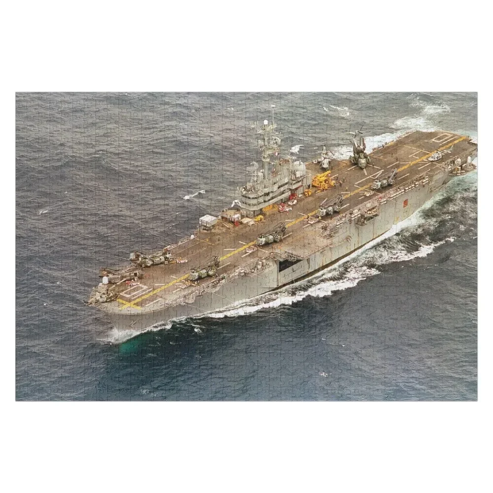 

USS TRIPOLI (LPH-10) STORE Jigsaw Puzzle For Children Custom Gift Personalized Personalize Puzzle