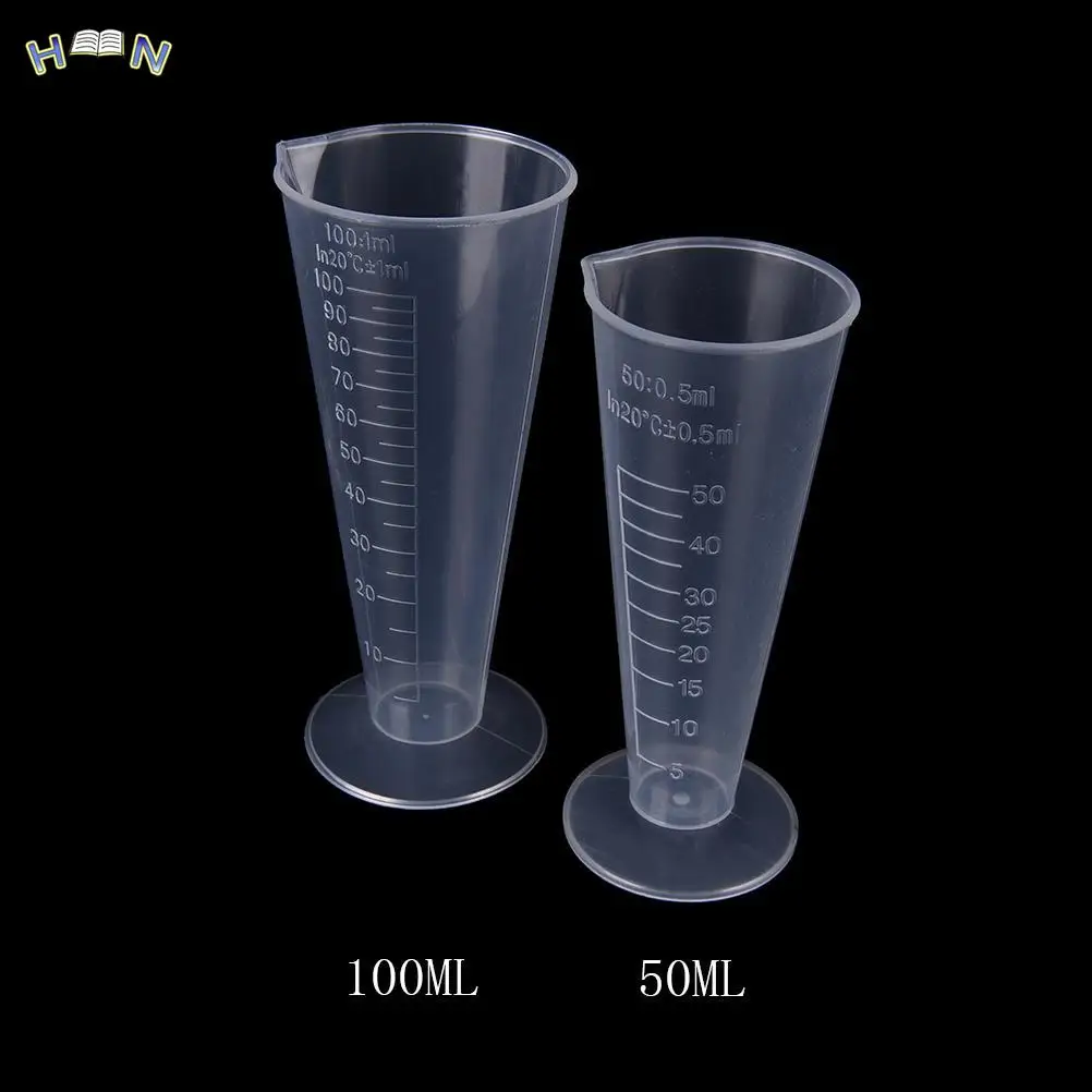 100 ml Plastic Measuring Cup Jug Pour Spout Surface Kitchen/laboratory tools school accessories 1pc