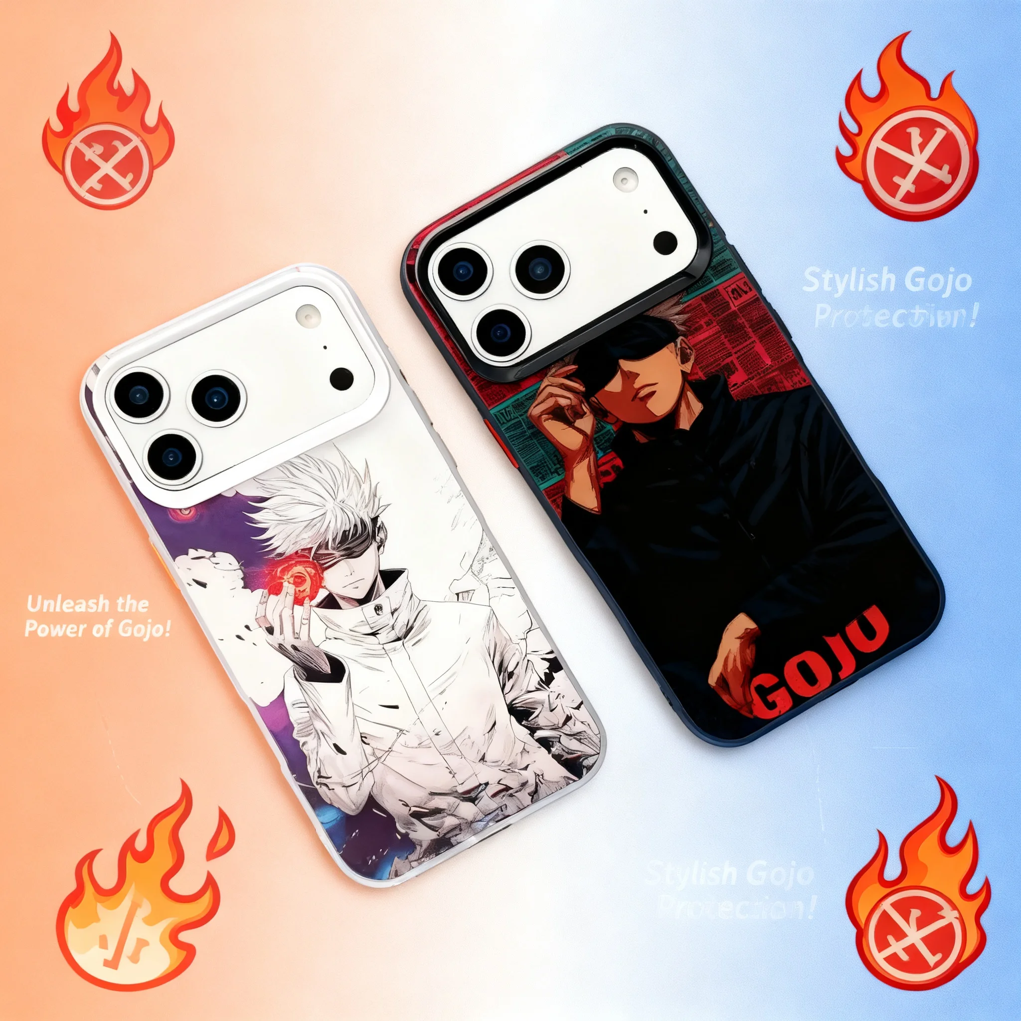 

Чехол для iPhone 17 Pro Max, 15 Pro, 12, 11 с аниме-дизайном Jujutsu Kaisen, мягкий TPU, с изображением Годжо Сатору, милый мультяшный чехол для телефонов для девочек и мальчиков