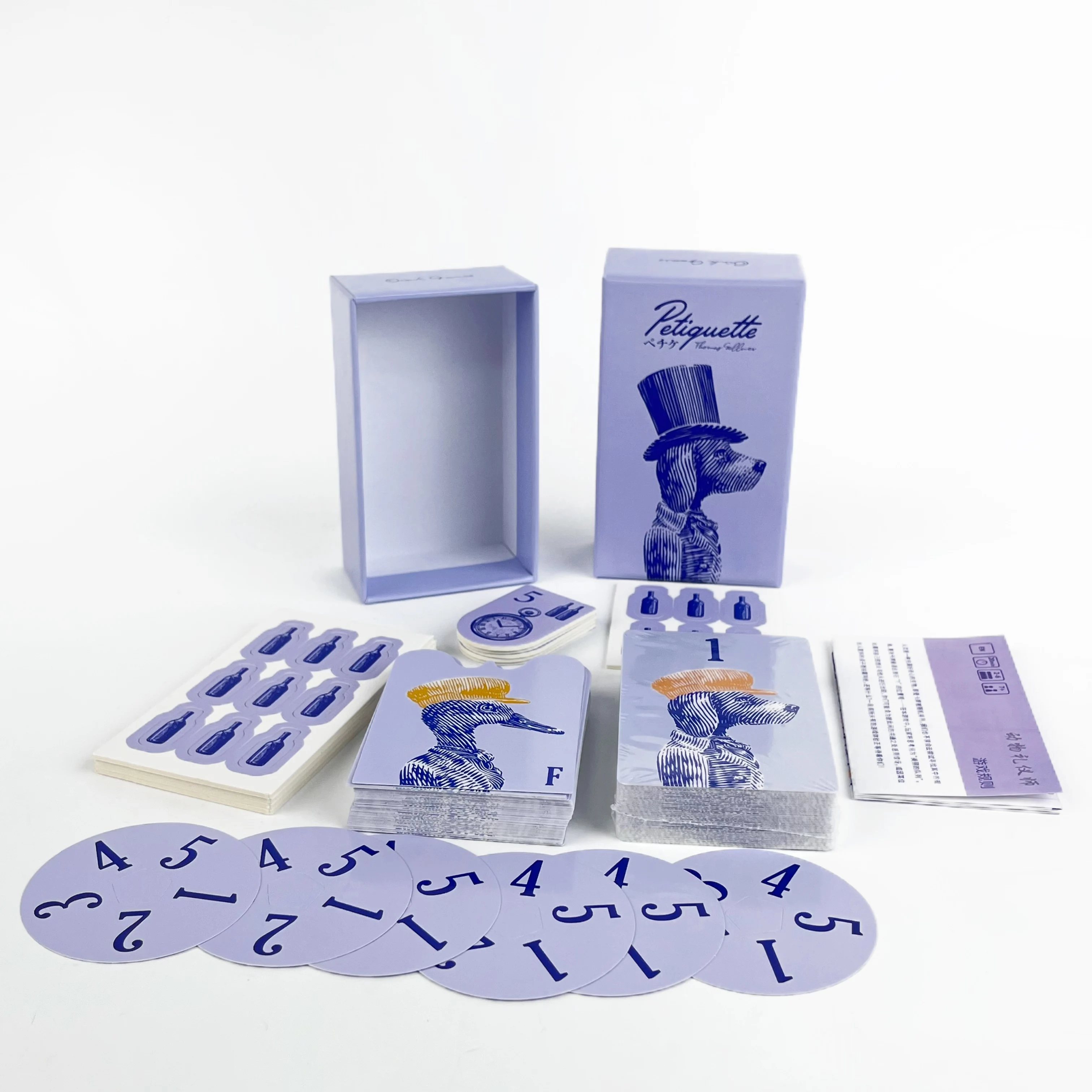 Petiquette Deluxe: هدية عيد الميلاد المثالية وكسر الثلج للحفلات للبالغين |   لعبة بطاقة السفر المحمولة لمتعة فرحان