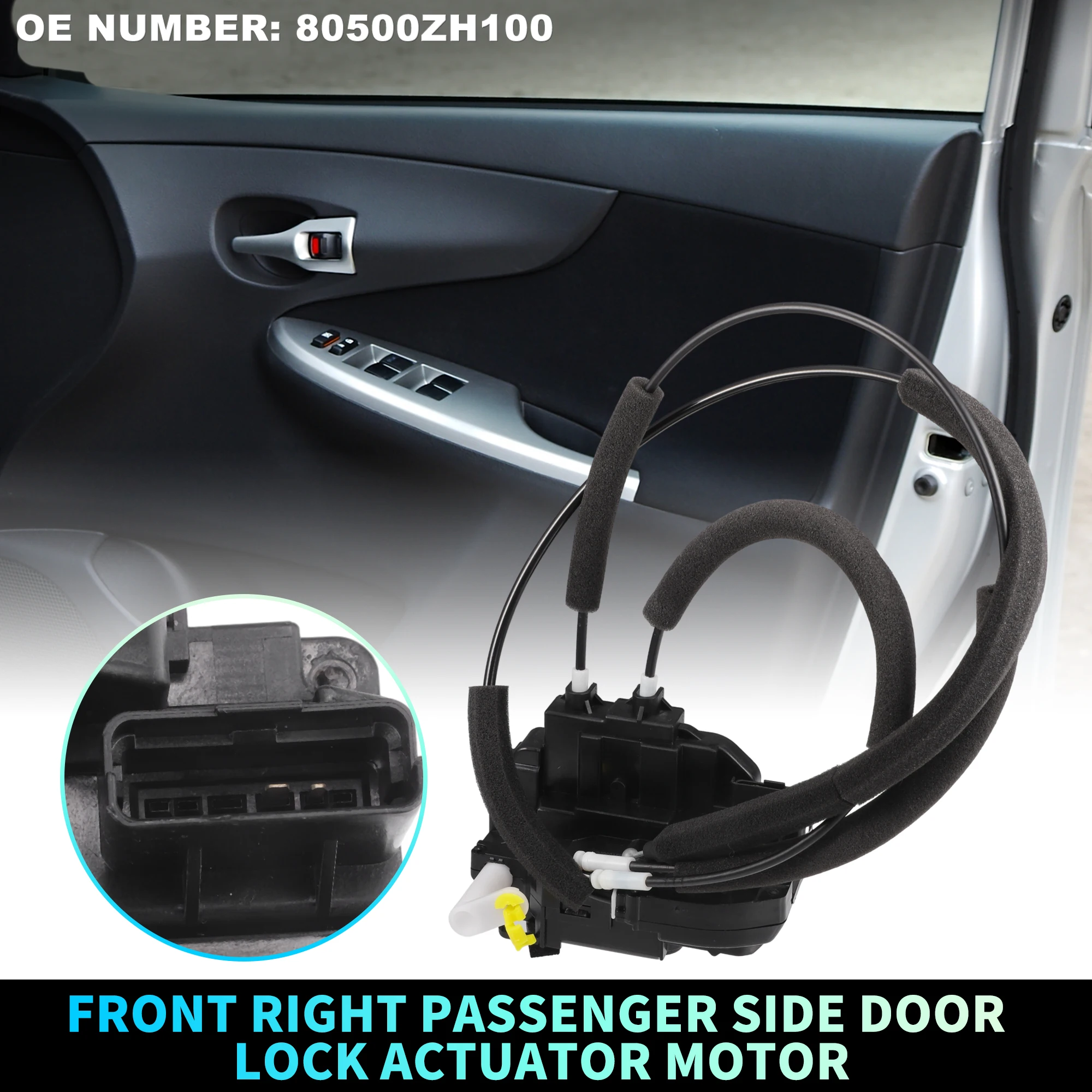 

Мотор привода замка передней правой двери Uxcell для Nissan Titan No 80500Zh100