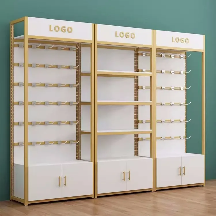 Mobile phone accessories display rack Supermarket shelf Convenience store Stationery store Accessories display Container sample