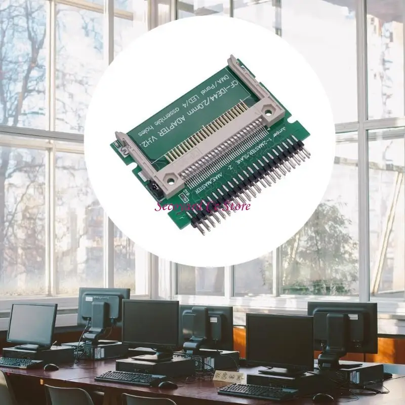 N3UC Card to 2mm Male 44-Pin IDE Adapter Compact Flash to IDE Bootable Converter Modules 2.5Inch Card Conversion