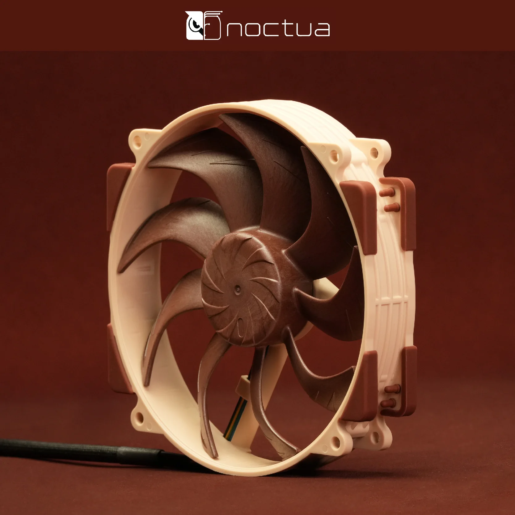 NOCTUA NF-A14x25r G2 PWM 140mm bingkai kipas pendingin 4PIN PWM