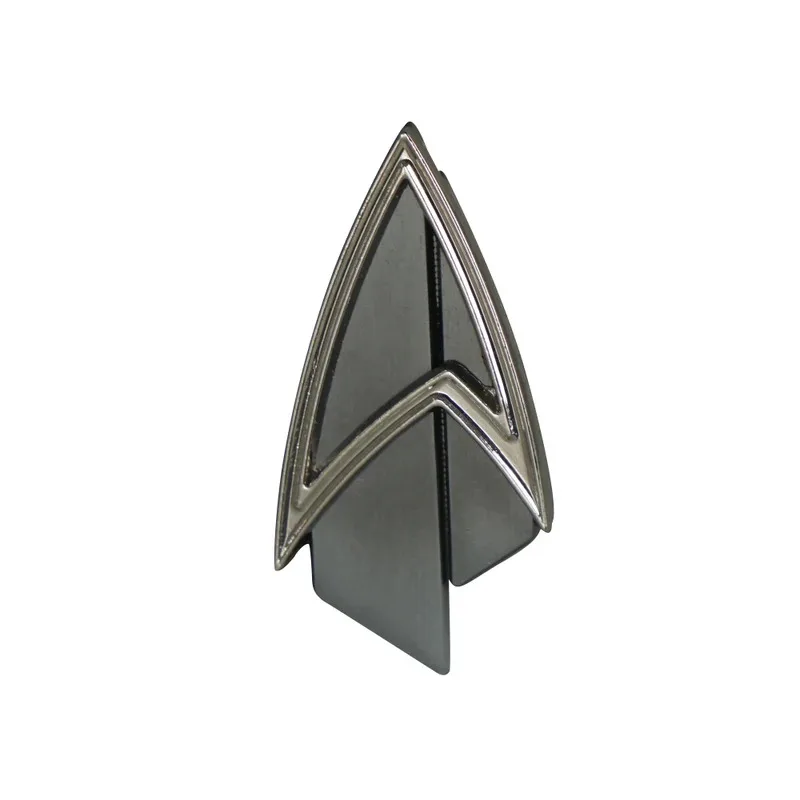 CyStar Cosplay Trek Command Division Badge Starfleet Pins Science Engineering Medical Metal Brooch Accessories Costume Props