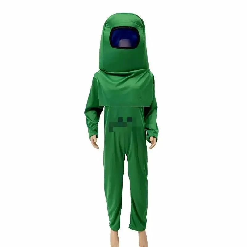 

♥2026 New Halloween Costume Cosplay Crewmate Impostor Kids Children Anime Game Party Suit Jumpsuit ★★★