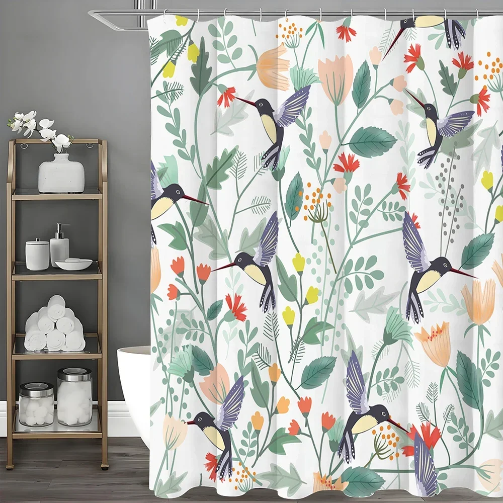 

Rustic Shower Curtain, Bathroom Decorative Shower Curtain, Waterproof Shower Curtain with Hooks