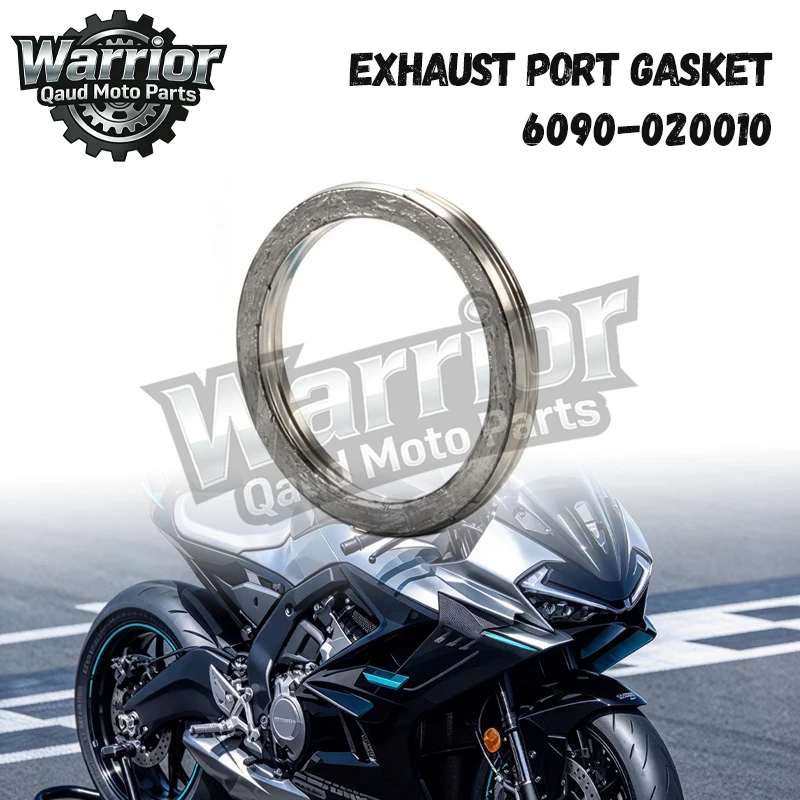 EXHAUST PORT GASKET/6090-020010,FOR CFMOTO 150NK 450SR NK 450CL-C 675 NK 750SR-S LEADER V-NIGHT XO PAPIO RACER CF400,