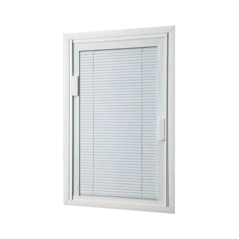 

Single glass magnetic control shutters Built-in hollow shutters Aluminum alloy bathroom Office bathroom Kitchen sunshade