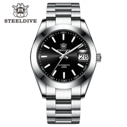 STEELDIVE SD1934 Diver Watch  Retro Water Ghost Sapphire NH35 Men Automatic Mechanical Watches 20Bar Waterproof Luminous