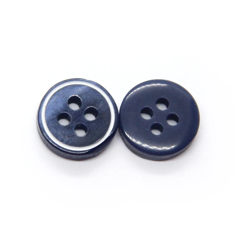 9/10/11mm Flat Color Shirt Decorative Buttons For Clothing Cuff Women Kids Quality Handmade Sewing DIY Accessories Wholesale