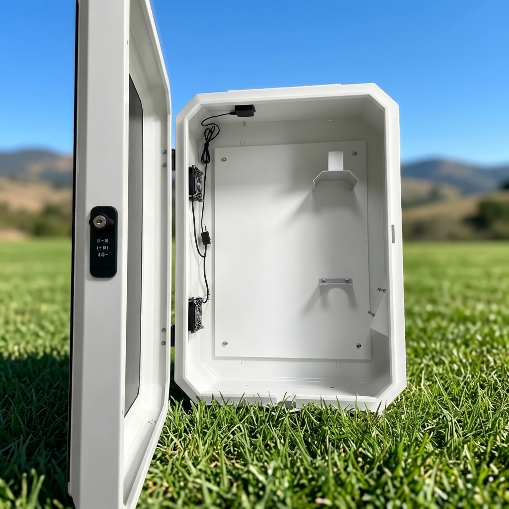 Wholesale Charging Station Box Floor Stand Steel Column EV Charging Pillar Stand Car Pile Enclosure Cabinet