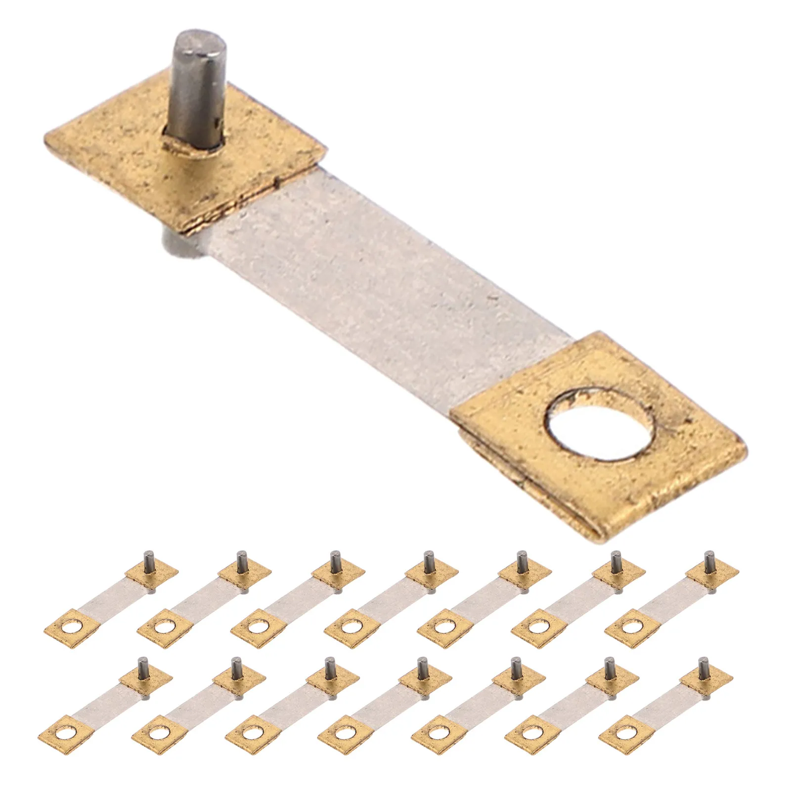15Pcs Clock Pendulum Suspension Springs Metal Replacement Parts for Grandfather Mantle Floor Clock Repair Accurate Silent