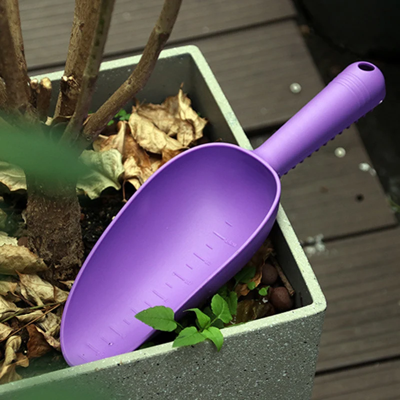 1pc Flower Vegetables Planting Soil Loosening Shovel Home Gardening Tools Shovels Cat Litter Spatula Balcony Gardening Shovel