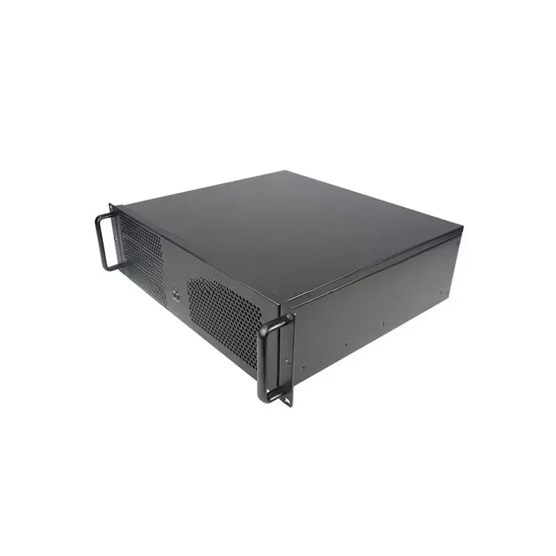 3U Rack Enclosure Server With Aluminum Panel Rackmount Chassis For Industrial