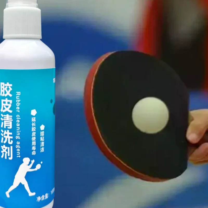 

100ml Professional Rubber Cleaning Agent Tackifier For Table Tennis Racket Prevent Aging