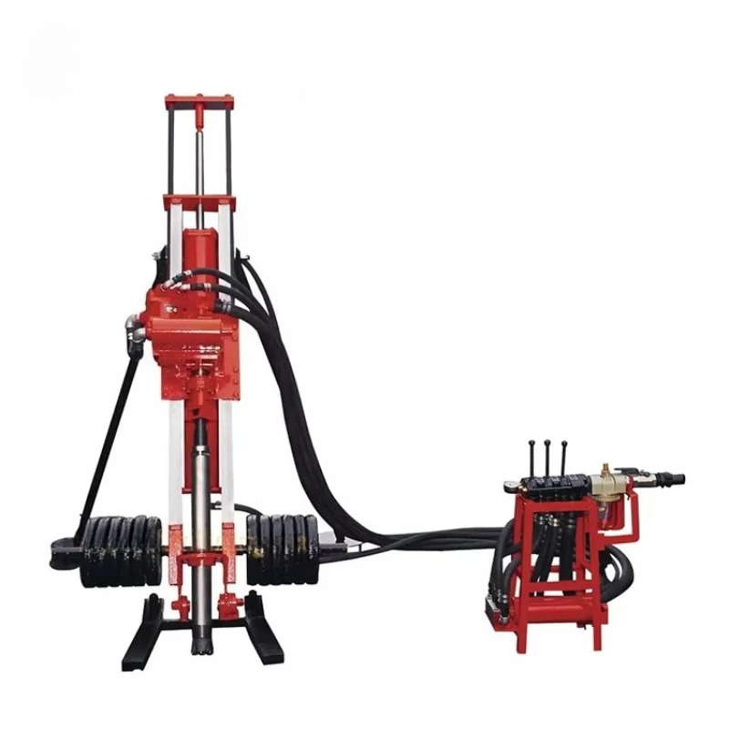 

Best Price 80-100mm DTH Drilling Rig Small DTH Hammer Drilling Rig DTH Borehole Water Well Drill Rig with Pneumatic System