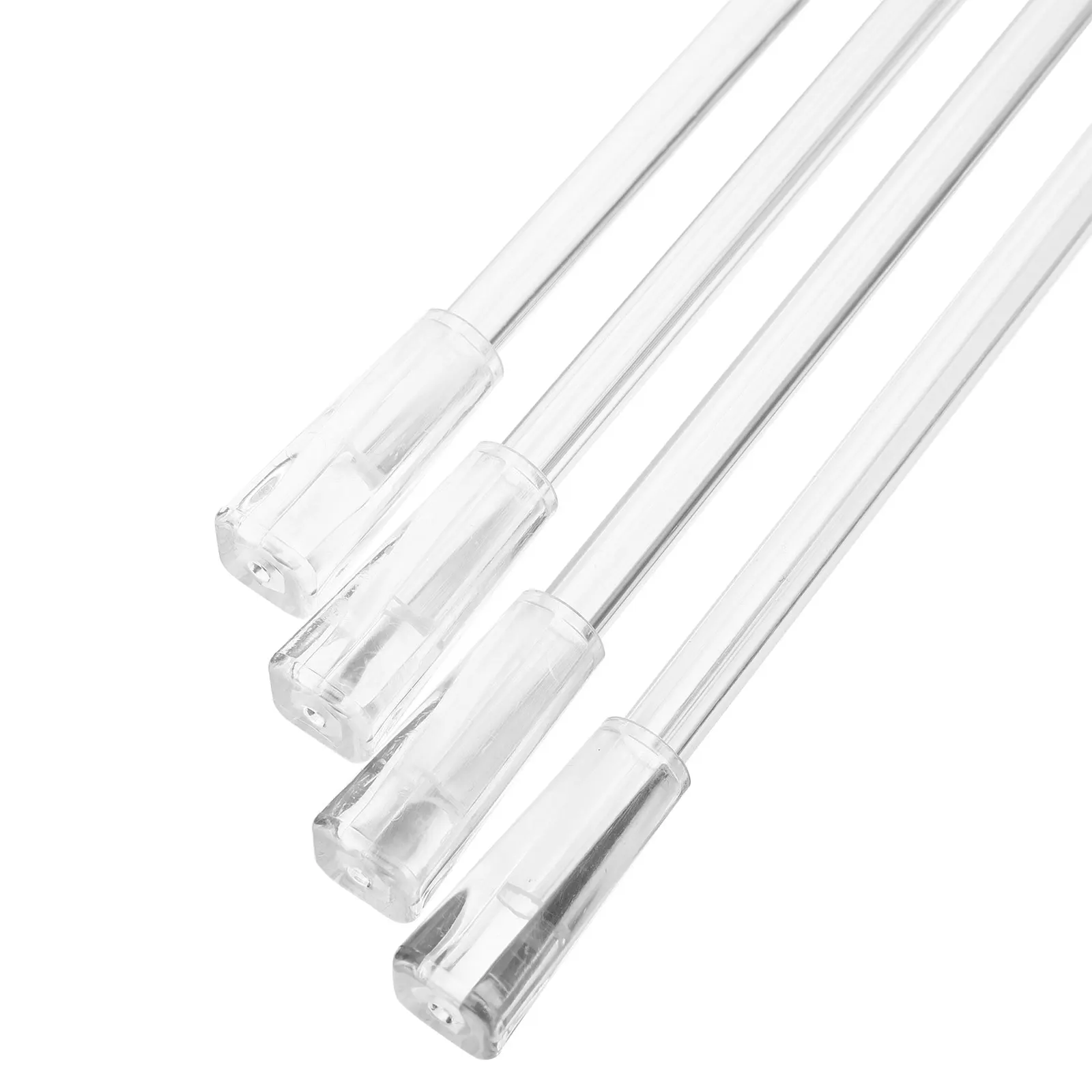 6 set Curtain Accessories Transparent Rod Hooks for Vertical Blinds Long Tilt Wand POM Material Easy Installation Window