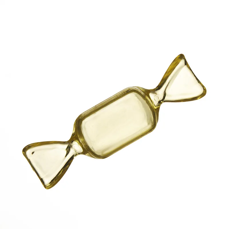 10 pz/lotto scatola di caramelle per matrimoni a forma di caramella contenitore di immagazzinaggio in plastica trasparente scatole per Organizer per