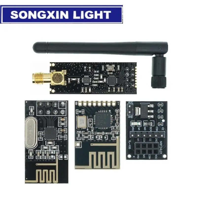 SX NRF24L01 + 2.4G moduł bezprzewodowej transmisji danych 2.4GHz NRF24L01 wersja uaktualniająca NRF24L01 + PA + LNA 1000 metrów GT24 dla Arduino