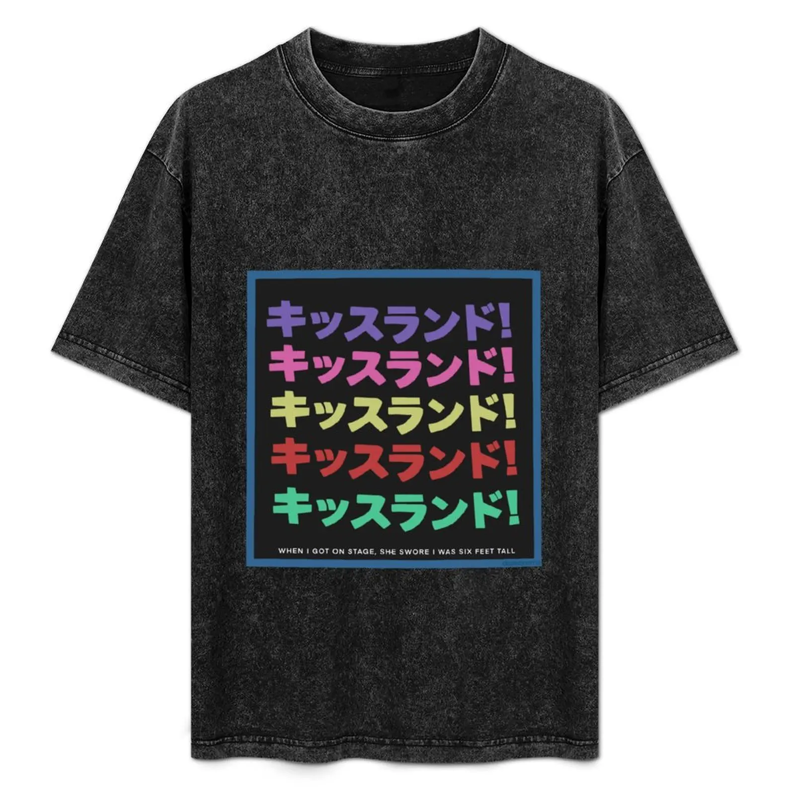 

Kiss Land T-Shirt Basic Regular Fit Casual T-Shirt