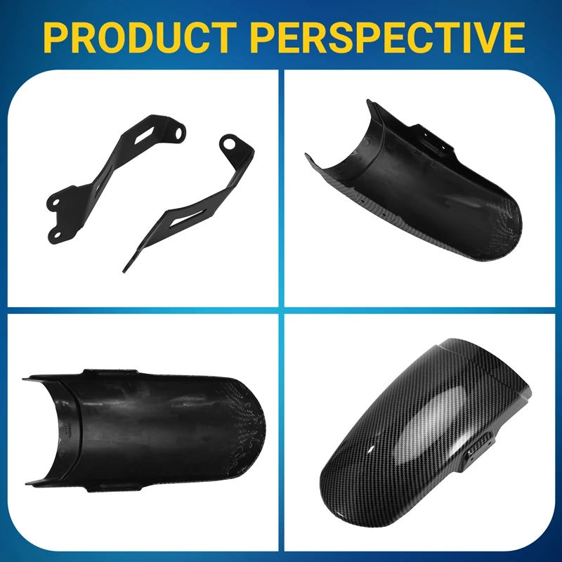 Motorcycle Accessories Front Wheel Fender Splash Guard Extended Mudguard Cover For Trident 660 2021-2024