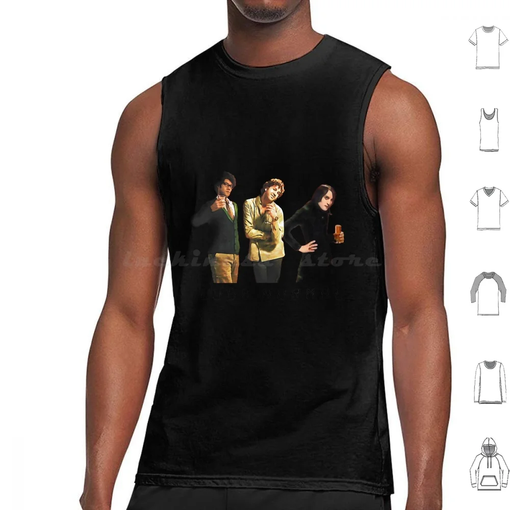 Look Normal-The It Crowd Tank Tops Vest Sleeveless The It Crowd Look Normal Act Normal Internet Things Dinner Party Work