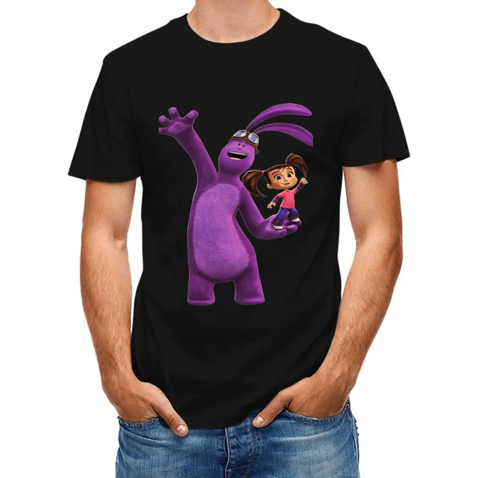 

Kate and Mim-Mim characters boomer Funny T Shirt Woman,Gift for Friends T-Shirt hippie clothes street wear plain t shirts men
