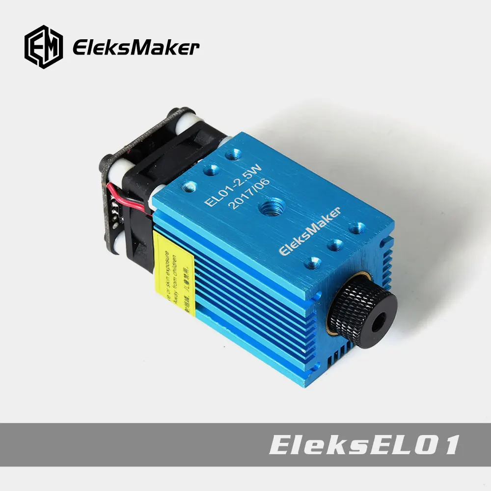 EleksMaker EL01 500mW/1600mW/2.5mW Blue Violet Laser Module PWM Modulation 2.54-3P DIY Engraver
