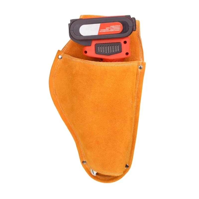 Electrician Holder Scissor Bag Storage Portable Leather Sheath Tool Pruning Gardening Practical Home Supplies B5Y0C2