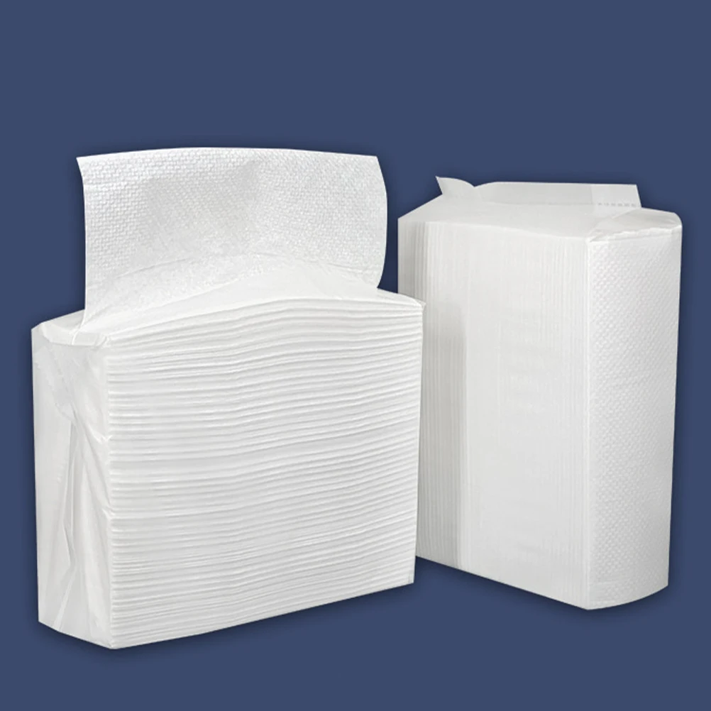 5 sacchetti di asciugamani di carta Tovaglioli assorbenti d'acqua per asciugamani H per bagno Bagno multiuso Cucina dell'hotel Carta H asciutta