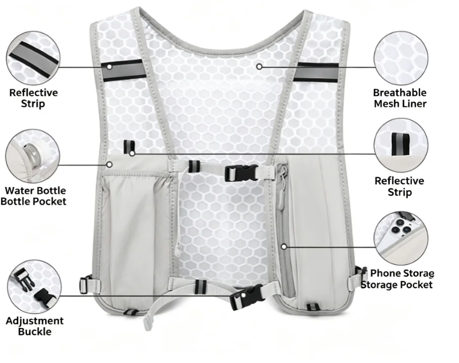 Reflecterende lichtgewicht har - Running Gear Reflective recensie en prijs